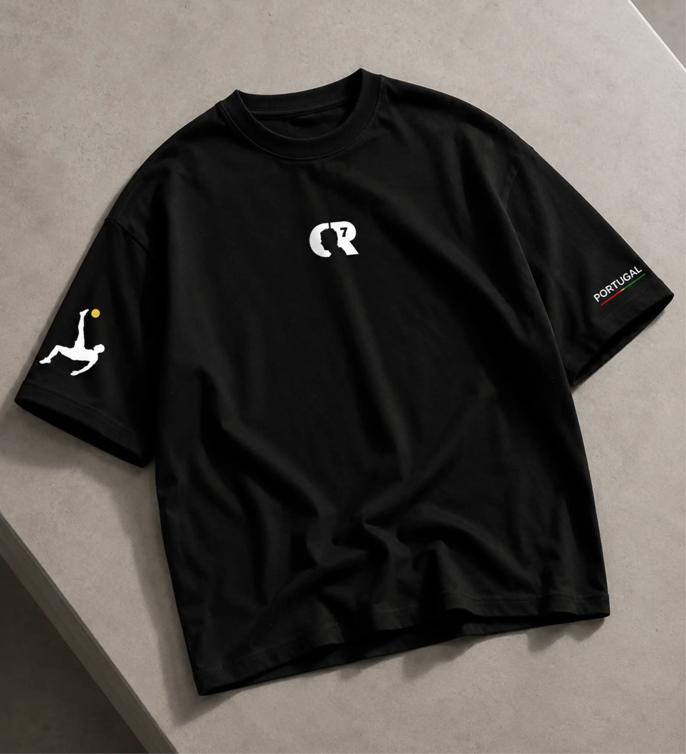 CR7 SIUUU Night Edition Oversized Tee - Image 3