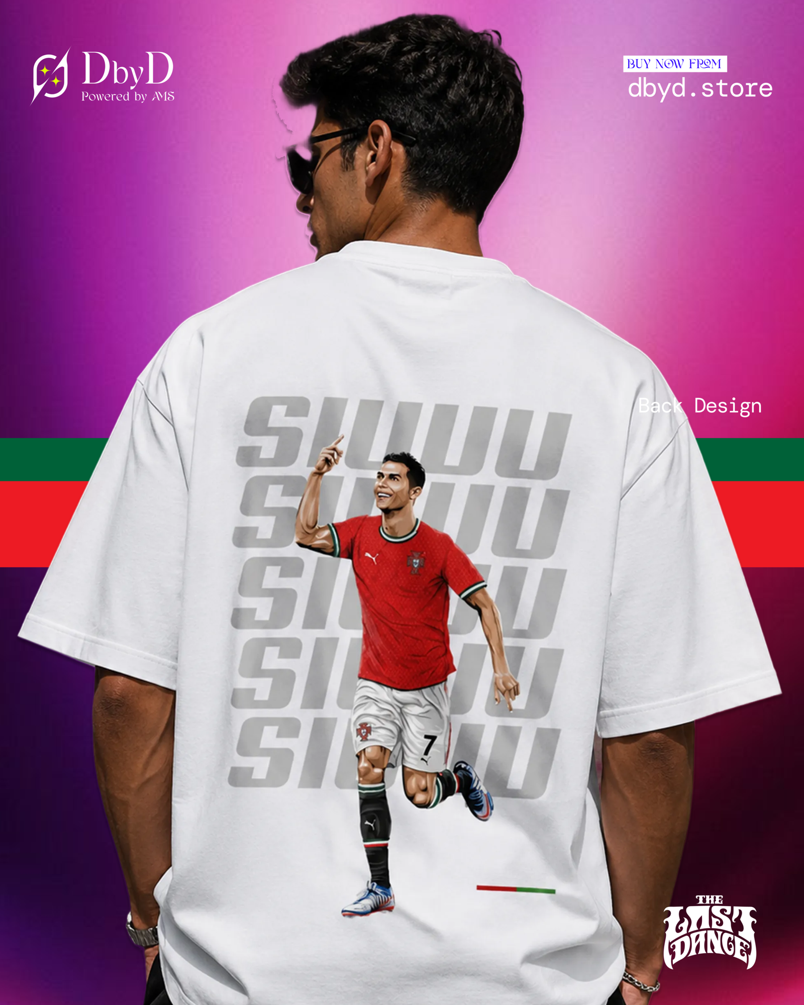CR7 Legacy Oversized Tee - Image 2