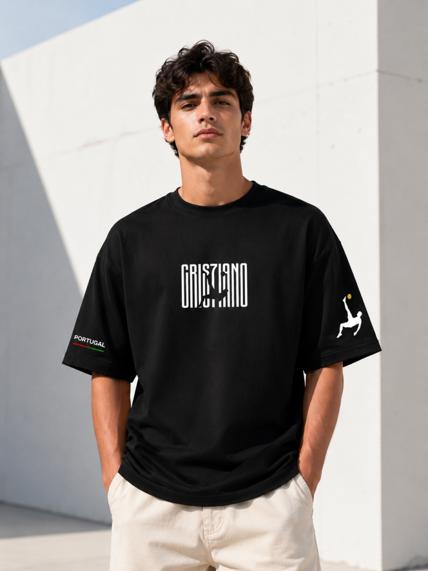 SIUUU Legacy Oversized Tee